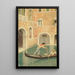 Rio Della Guerra Venezia - Joseph Edward Southall — quadro incorniciato alla parete