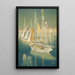 Navires de l'Adriatique Venezia - Joseph Edward Southall — quadro incorniciato alla parete