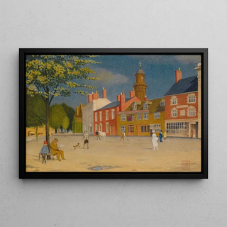 Joseph Edward Southall - The Green At Banbury.webp