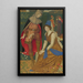 La jeune fille brune - Joseph Edward Southall — quadro incorniciato alla parete