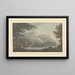 Cascata di Lodore cottage in lontananza - Joseph Farington — quadro incorniciato alla parete