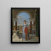 Ritratto di Colette Versavel, moglie di Isaac J. de Meyer - Joseph François Ducq — quadro incorniciato alla parete