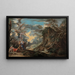 Il sogno di Giacobbe - Joseph Goupy — quadro incorniciato alla parete