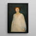 Ritratto presunto di Yvette Guilbert - Joseph Grani — quadro incorniciato alla parete