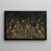 Bacchanale d'enfants - Joseph Hauzinger — quadro incorniciato alla parete