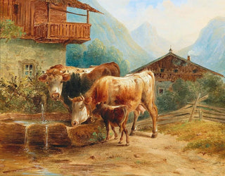 Khe alla fontana - Joseph Heicke — vista dell’opera
