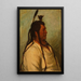 Grand chef de danse des Pieds-Noirs courageux - Joseph Henry Sharp — quadro incorniciato alla parete