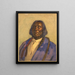 Chef Red Cloud, Sioux - Joseph Henry Sharp — quadro incorniciato alla parete