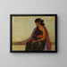 Robe hopi antica crocifissa - Joseph Henry Sharp — quadro incorniciato alla parete