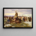 Partage des biens du chef - Joseph Henry Sharp — quadro incorniciato alla parete