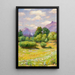 Paesaggio del ghiacciaio Joseph Henry - Joseph Henry Sharp — quadro incorniciato alla parete