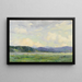 Paesaggio di Taos - Joseph Henry Sharp — quadro incorniciato alla parete