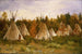 Le camp d'été - Joseph Henry Sharp — vista dell’opera