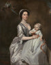 Mme Sharpe et son enfant - Joseph Highmore — vista dell’opera