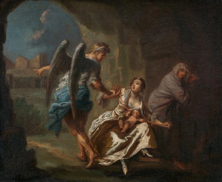 L'Ange della Misericordia - Joseph Highmore — vista dell’opera