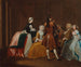 La famiglia Harlowe in Clarisse di Samuel Richardson - Joseph Highmore — vista dell’opera