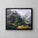 Paesaggio montano - Joseph Holzer — quadro incorniciato alla parete