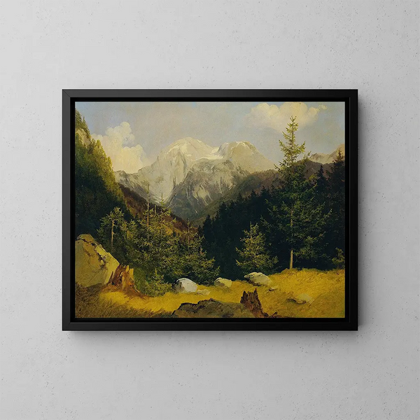 Le Haut Gll - Joseph Holzer — quadro incorniciato alla parete