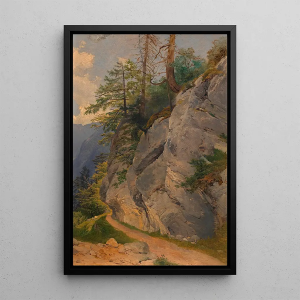 Joseph Holzer - Weg am Felshang.webp