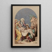 XIV Gesù è deposto nella tomba - Joseph Hussenot — quadro incorniciato alla parete