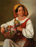 La fille aux fleurs - Joseph Lavos — vista dell’opera