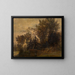 Paesaggio - Joseph Lies — quadro incorniciato alla parete