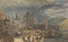 Vista di Boppart con personaggi sulla riva - Joseph Mallord William Turner — vista dell’opera