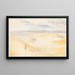 Una Riva dello Yorkshire - Joseph Mallord William Turner — quadro incorniciato alla parete