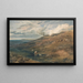 Dartmoor La sorgente del Tamar e del Torridge - Joseph Mallord William Turner — quadro incorniciato alla parete