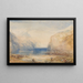 Flüelen, mattina - Joseph Mallord William Turner — quadro incorniciato alla parete