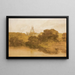 Abbaye di Fonthill, Wiltshire - Joseph Mallord William Turner — quadro incorniciato alla parete