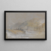 Paesaggio fluviale con pescatori alla lenza da un sbarramento - Joseph Mallord William Turner — quadro incorniciato alla parete