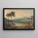 Lac Léman e Mont Blanc - Joseph Mallord William Turner — quadro incorniciato alla parete