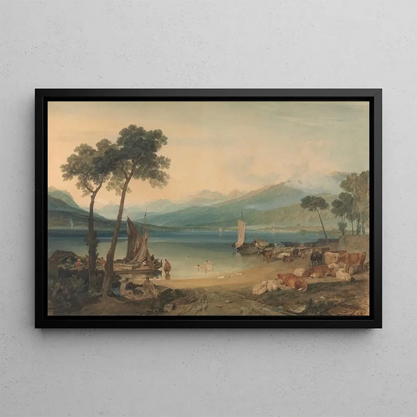 Joseph Mallord William Turner - Lake Geneva and Mount Blanc.webp