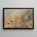 Collina di Sainte-Catherine Guildford Surrey - Joseph Mallord William Turner — quadro incorniciato alla parete