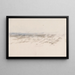 Le Carnet de Croquis de la Manche 27 - Joseph Mallord William Turner — quadro incorniciato alla parete