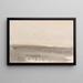 Le Carnet de croquis de la Manche 3 - Joseph Mallord William Turner — quadro incorniciato alla parete