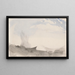 Le Carnet de croquis du Channel 50 - Joseph Mallord William Turner — quadro incorniciato alla parete