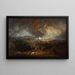 La Cinquième piaga d'Egitto - Joseph Mallord William Turner — quadro incorniciato alla parete