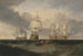 La Victoire revenant de Trafalgar in tre posizioni - Joseph Mallord William Turner — vista dell’opera