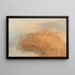 La fortezza di Ehrenbreitstein dall'altra parte del Reno - Joseph Mallord William Turner — quadro incorniciato alla parete
