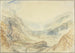 Vista nel passo del San Gottardo, Svizzera - Joseph Mallord William Turner — vista dell’opera