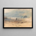 Sables di Yarmouth - Joseph Mallord William Turner — quadro incorniciato alla parete