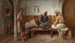 I giocatori di scacchi - Joseph Million — vista dell’opera
