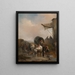 Il luogo di riposo - Joseph Moerenhout — quadro incorniciato alla parete