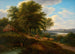 Paesaggio fluviale con gregge di bestiame - Joseph Messmer — vista dell’opera