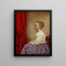 Ritratto di Amelia G. Studley - Joseph Oriel Eaton — quadro incorniciato alla parete