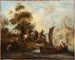Caccia al falco - Joseph Parrocel — vista dell’opera