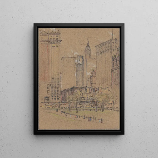 Joseph Pennell - New Yorkthe Old and the New.webp