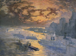 Rivière réfléchissante - Joseph Pennell — vista dell’opera